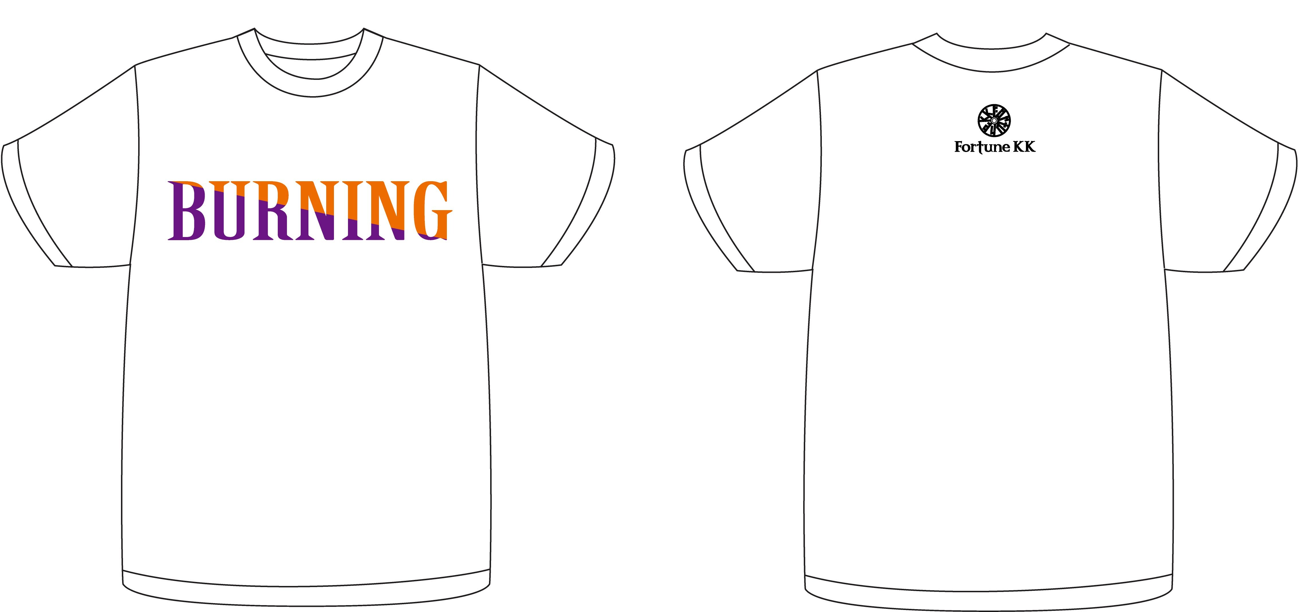 BURNING TEE
