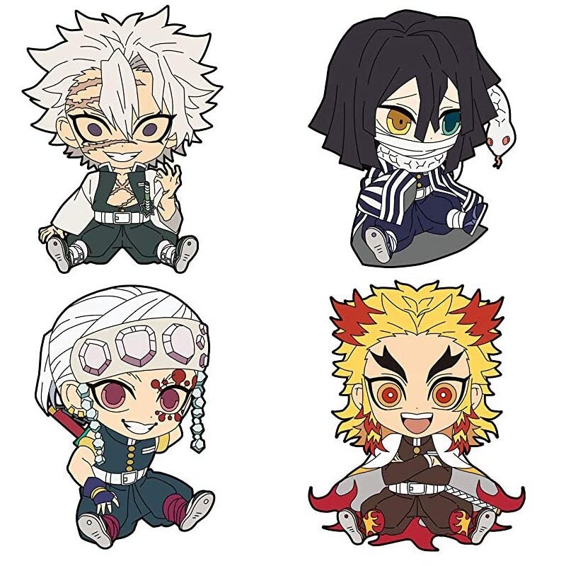 鬼滅の刃ぺたん娘トレーディングラバーストラップ柱VerBOX販売