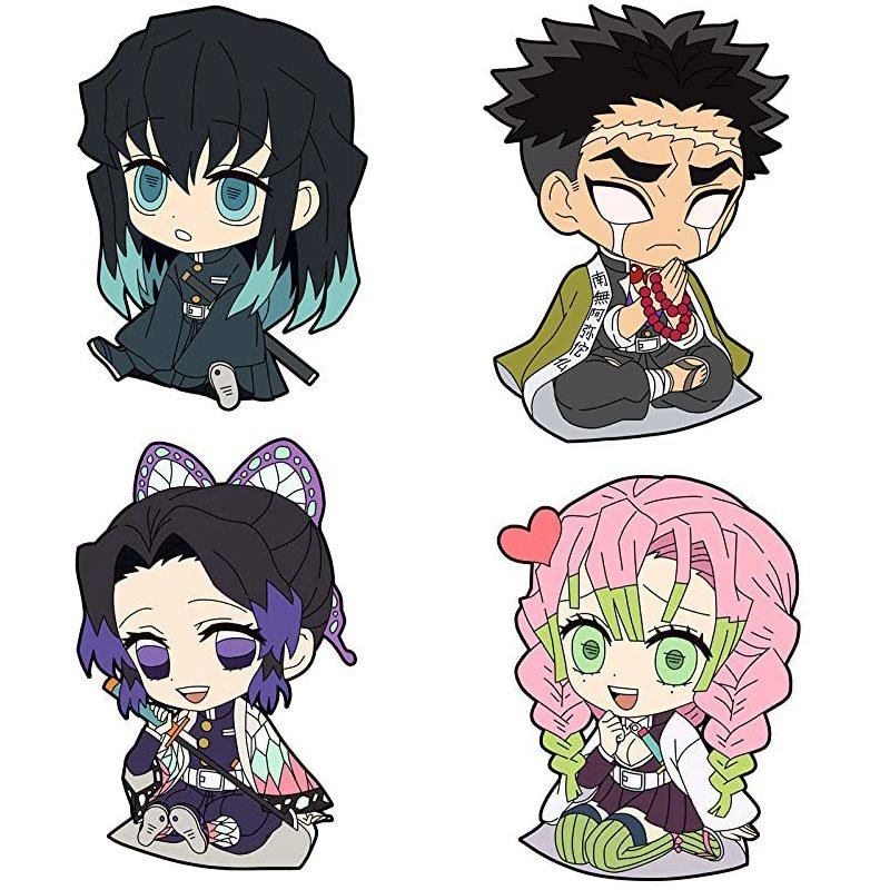 鬼滅の刃ぺたん娘トレーディングラバーストラップ柱VerBOX販売