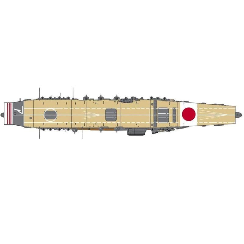 1/350日本海軍航空母艦空母赤城ミッドウェー海戦 限定品 ハセガワ模型