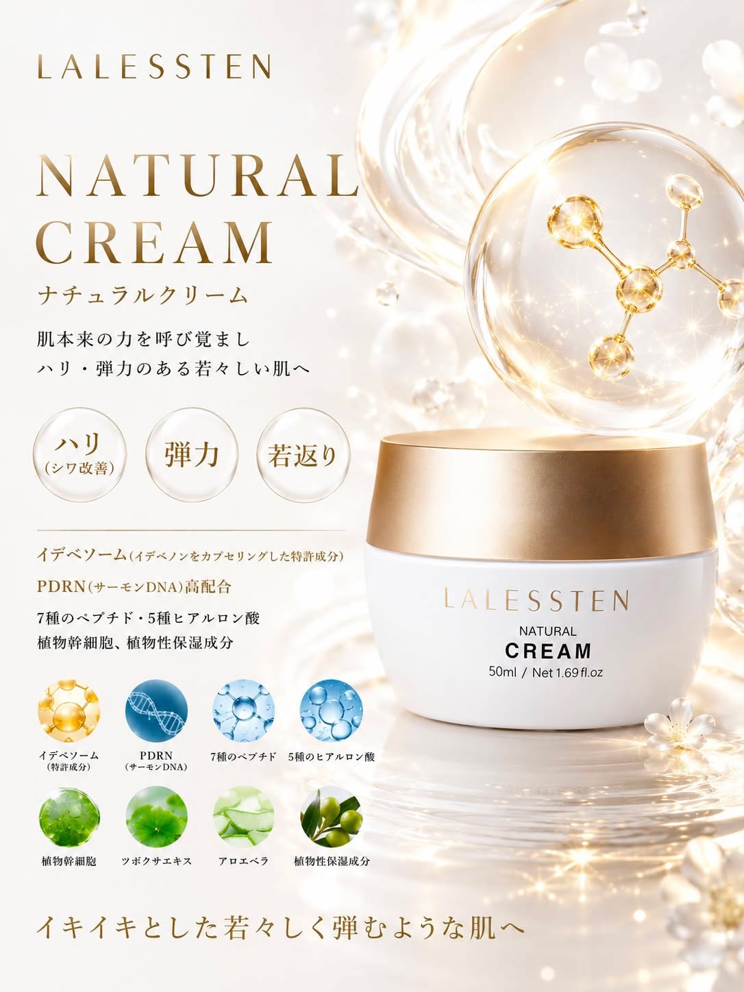 ラレステン　プレミアムナチュラルクリーム ラレステン/ナチュラルクリーム50mlチケット 22,000円
