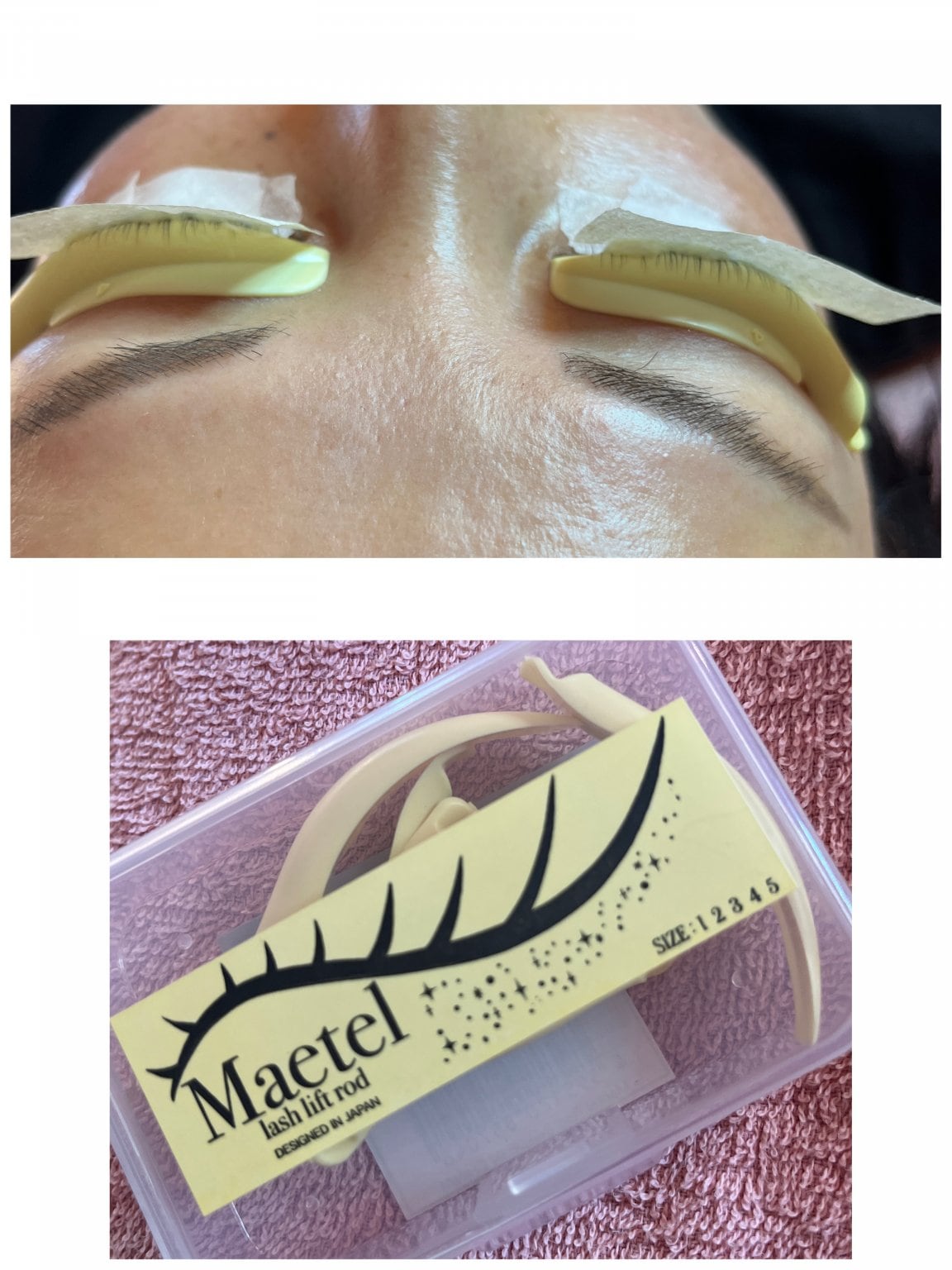 まつ毛パーマ（メーテルロッド）