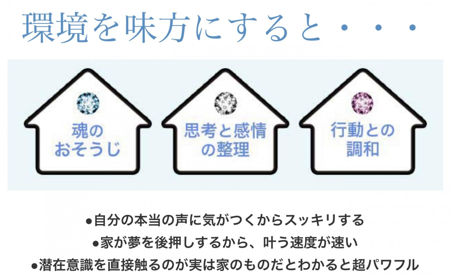 『空間マジック講座』あなたの家をパワースポットに！(旧『おそうじ風水』講座)