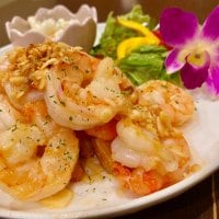 8尾使用10Lサイズ特大エビ　ガーリックシュリンプ