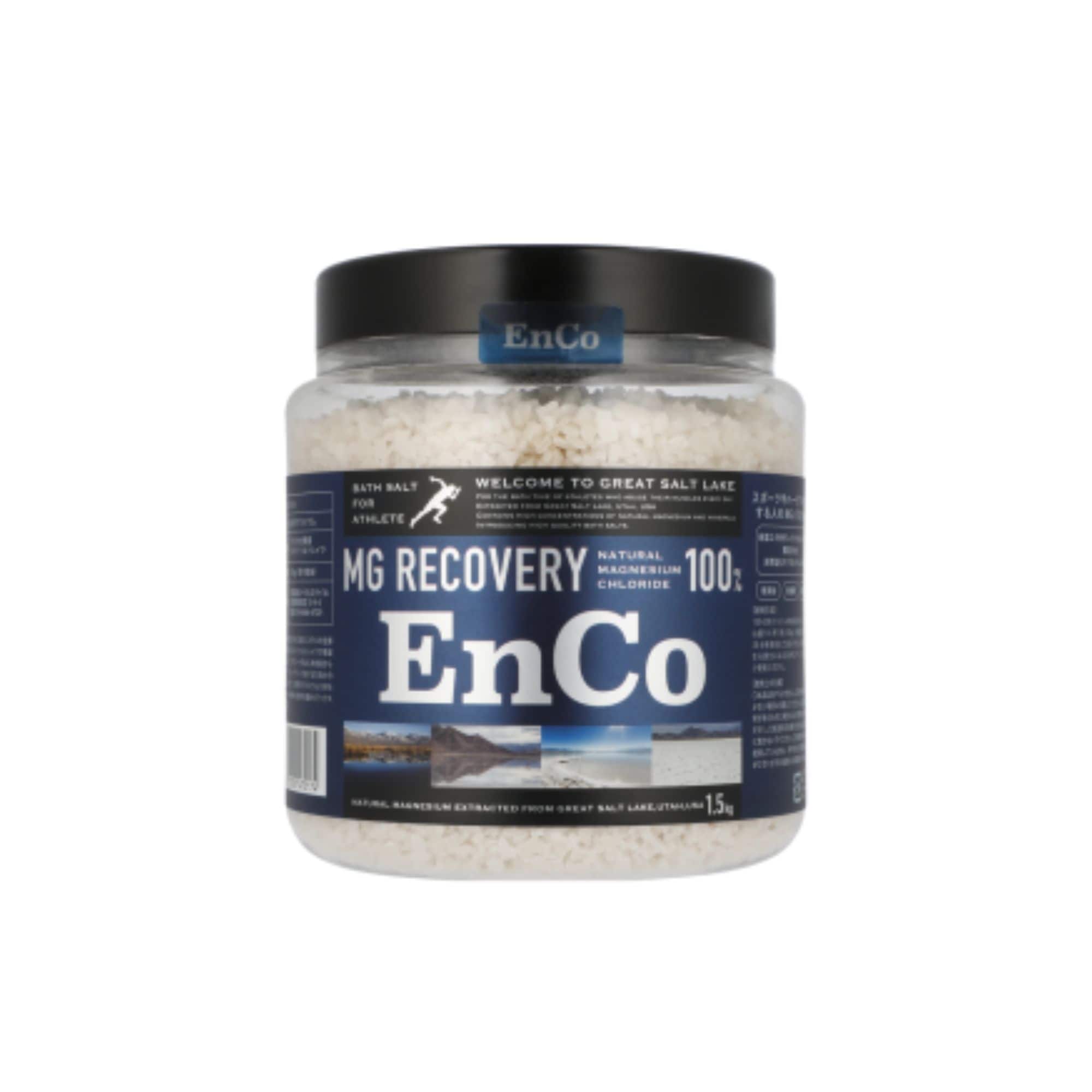 バスソルト1.5kg MG RECOVEREY EnCo 高濃度天然マグネシウム100％ 無