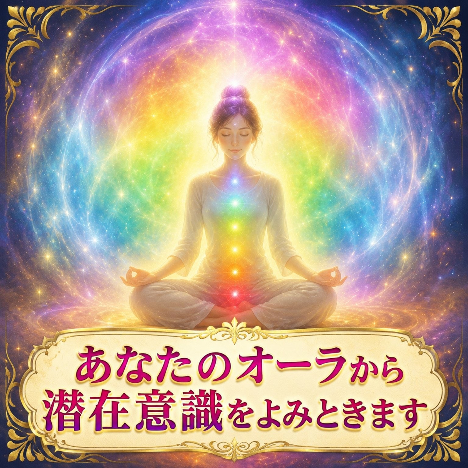あなたのオーラから潜在意識を読み解きます