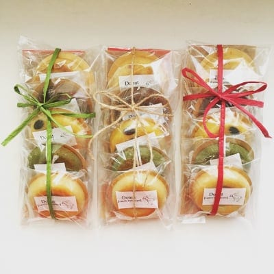 【5個セット】グルテンフリー焼きドーナツセット/小麦粉不使用・乳製品不使用/米粉の焼き菓子