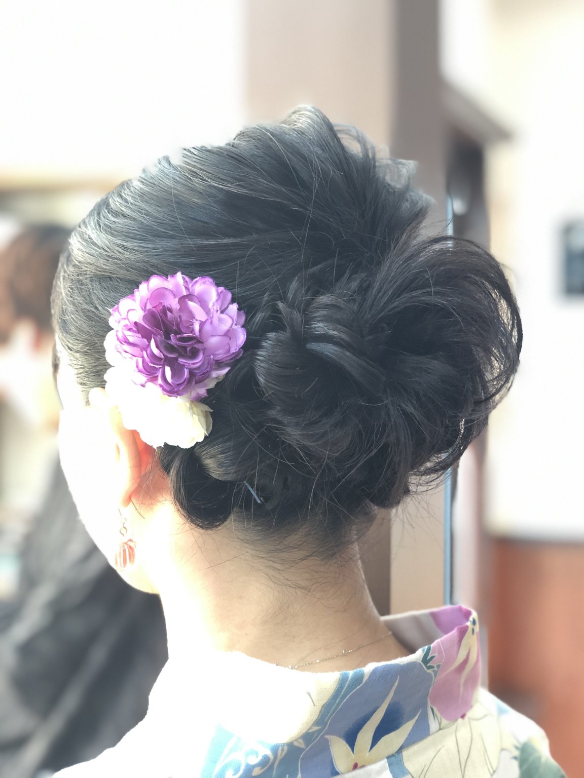 ８月２日　厚木あゆまつり限定　浴衣着付け＆ヘアセット