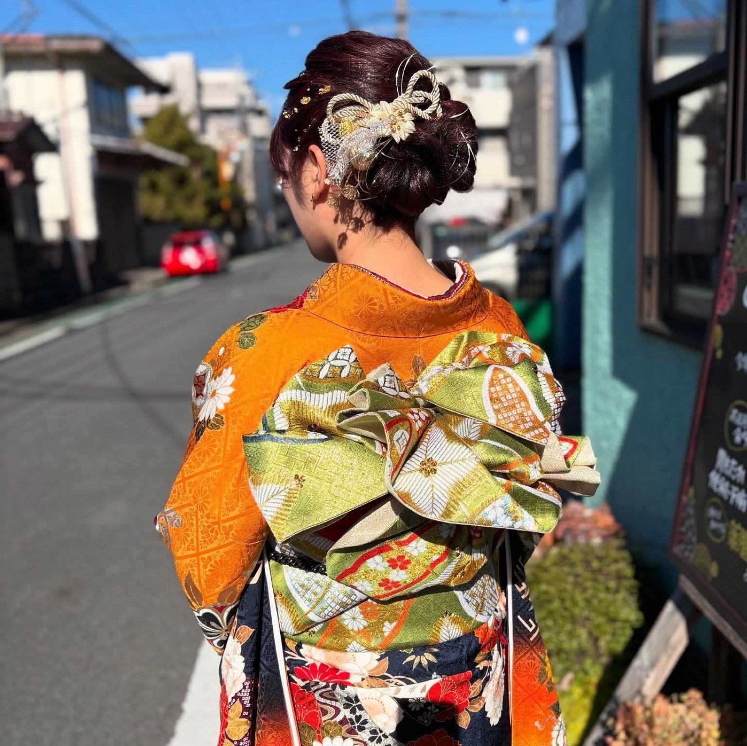 成人式ご予約　 京都着物友禅様優待券　[着付け・ヘアセット・メイク]