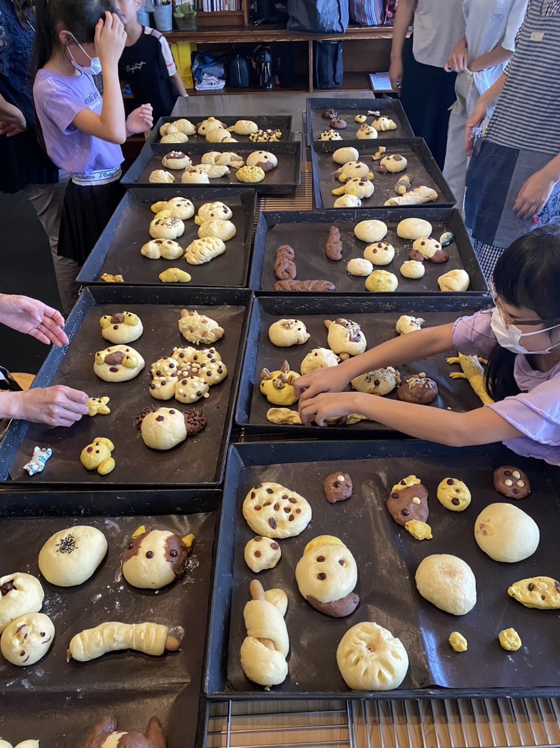 親子体験パン教室・幸田本店 4/２９