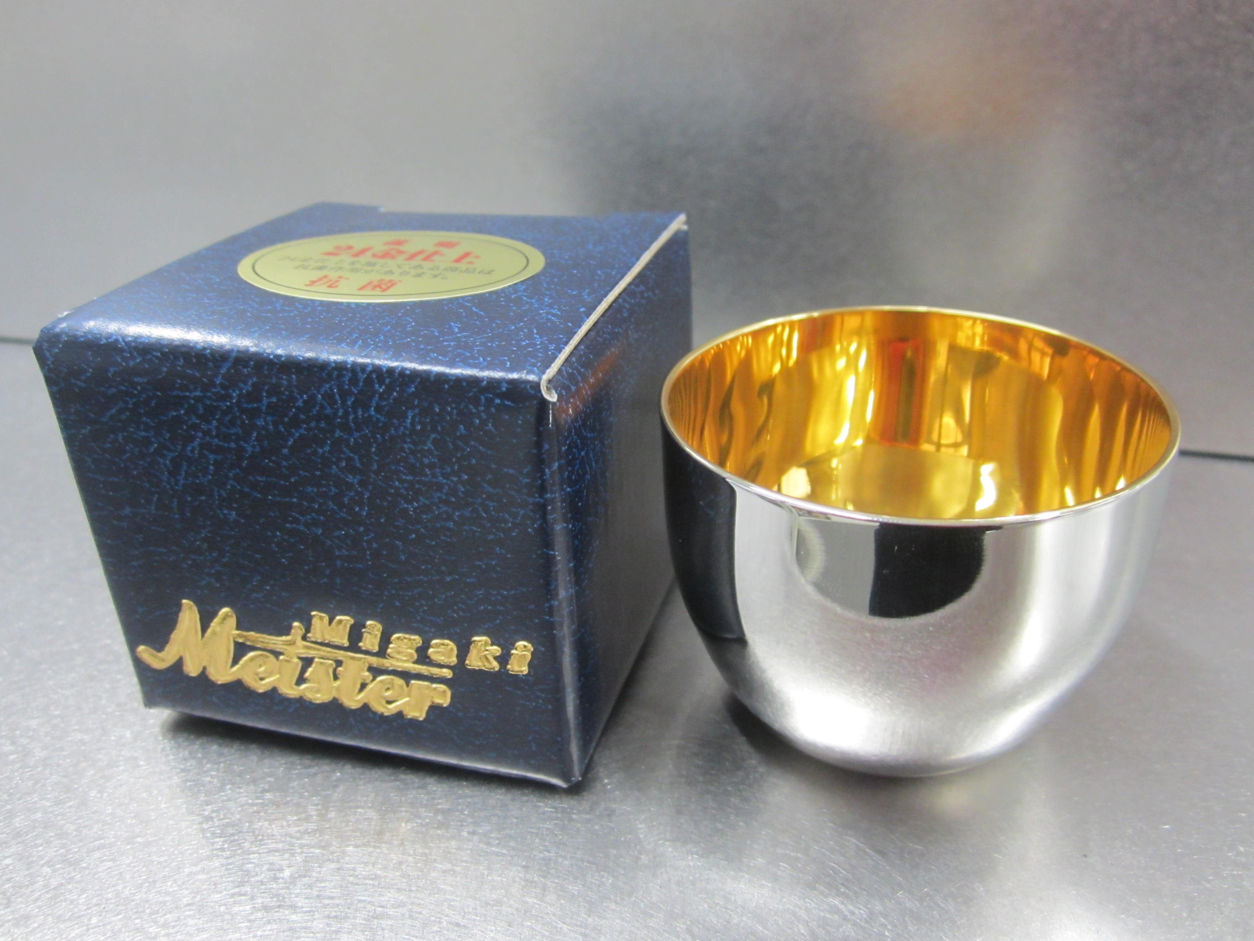 メイドイン燕の逸品 みがきマイスター ぐい吞み 85(ml)＜ユキワ