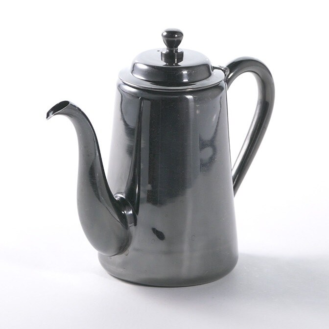 ユキワ M型コーヒーポット5人用鶴口加工版/アンティークシルバー