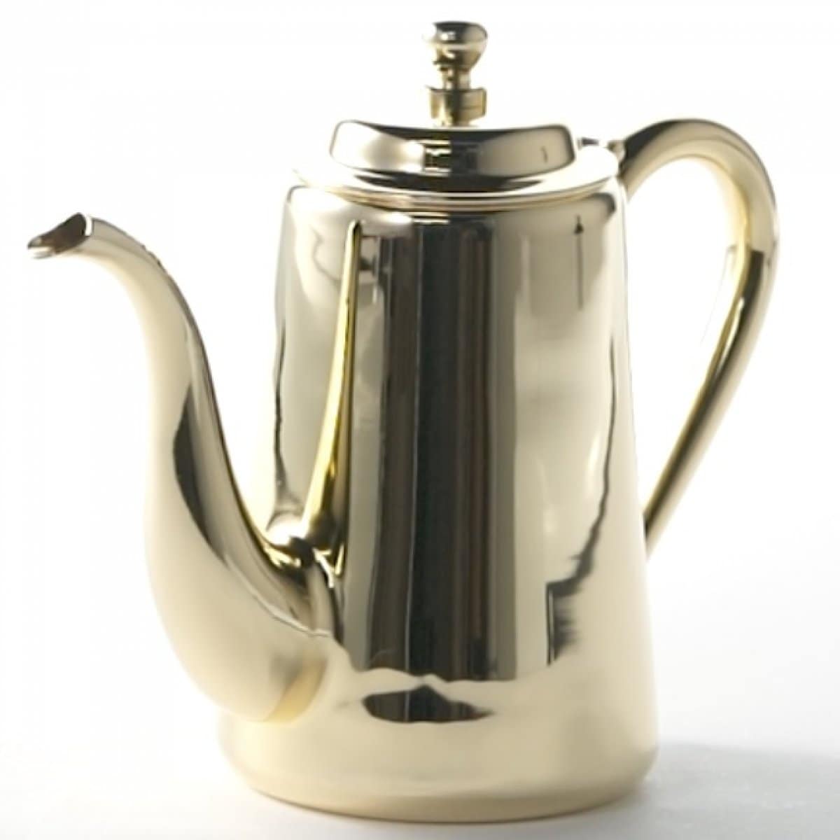 ユキワ M型コーヒーポット/ゴールド