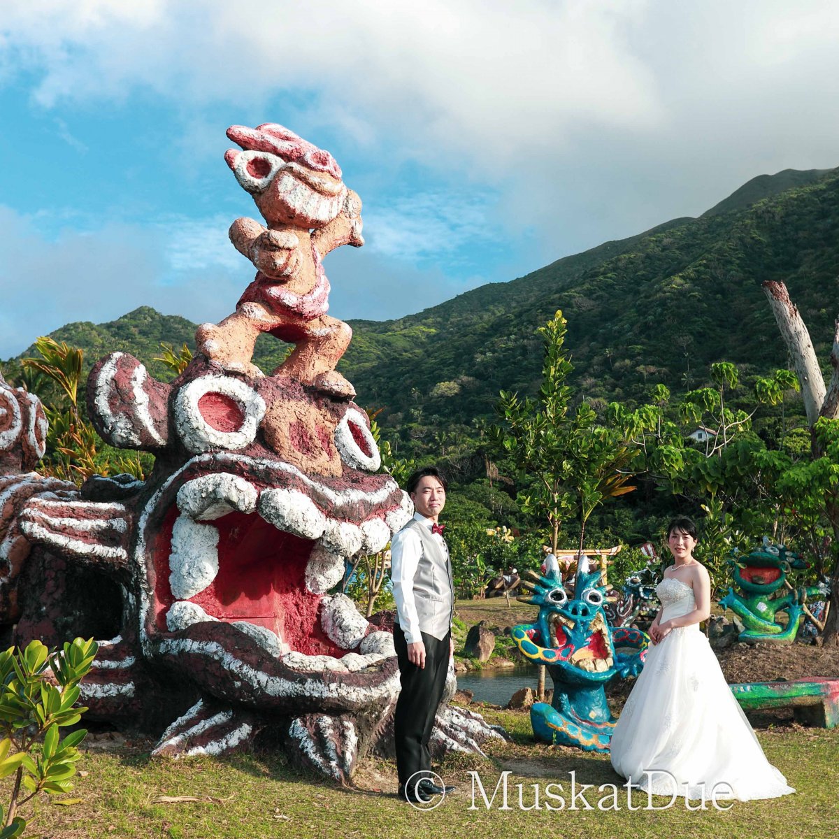 沖縄石垣島｜ロケーションフォト・プラン｜ 2025年価格（旅行はお二人手配も可能、持ち込み衣装も対応可能)