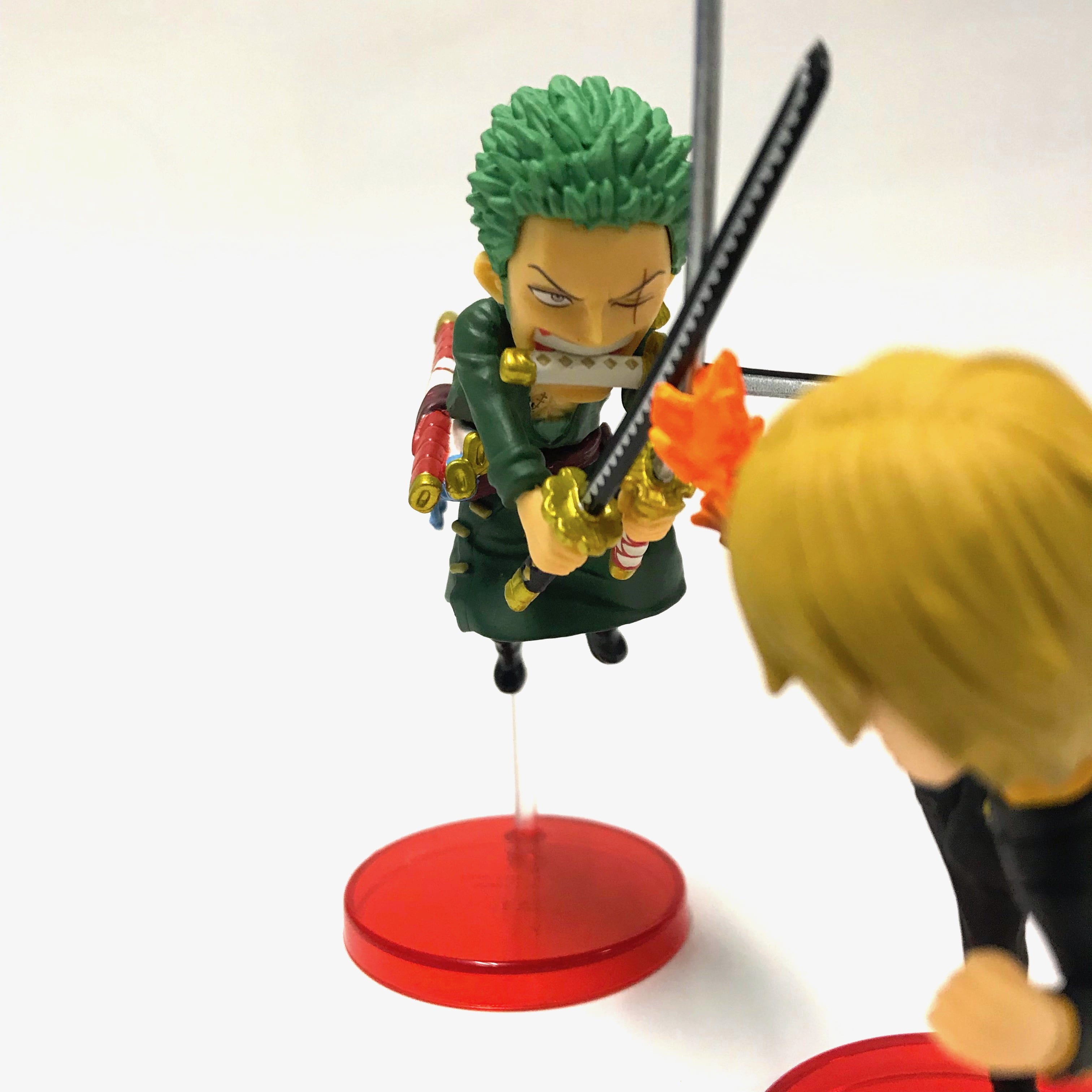 ジャンプ50周年ワールドコレクタブルフィギュア ワンピース ゾロ＆サンジ