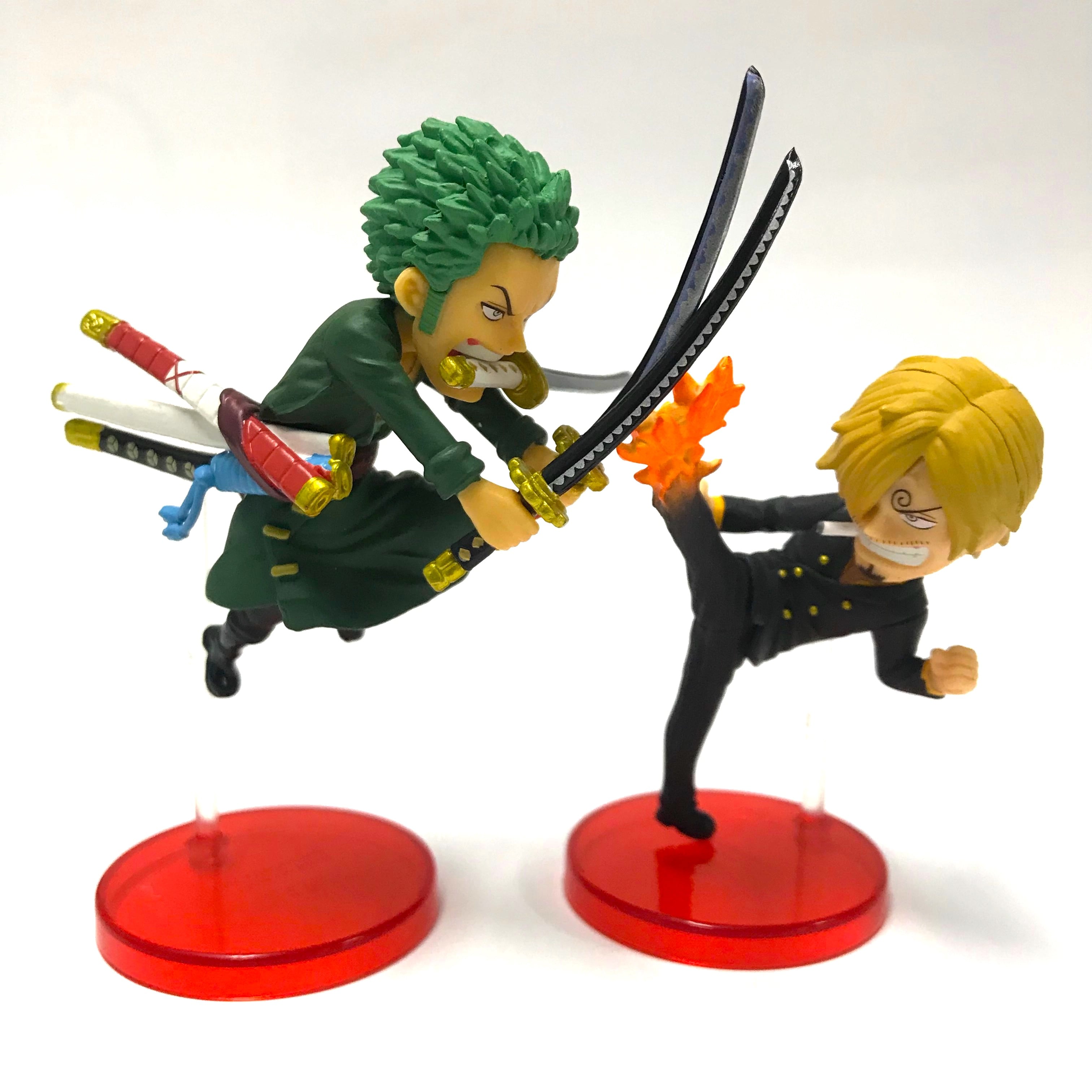 ジャンプ50周年ワールドコレクタブルフィギュア ワンピース ゾロ＆サンジ