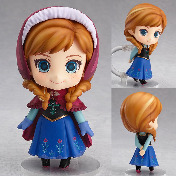 ねんどろいど　アナと雪の女王　セット　1629.1627 グッドスマイルカンパニーねんどろいど 【アナと雪の女王】 アナ（再販）