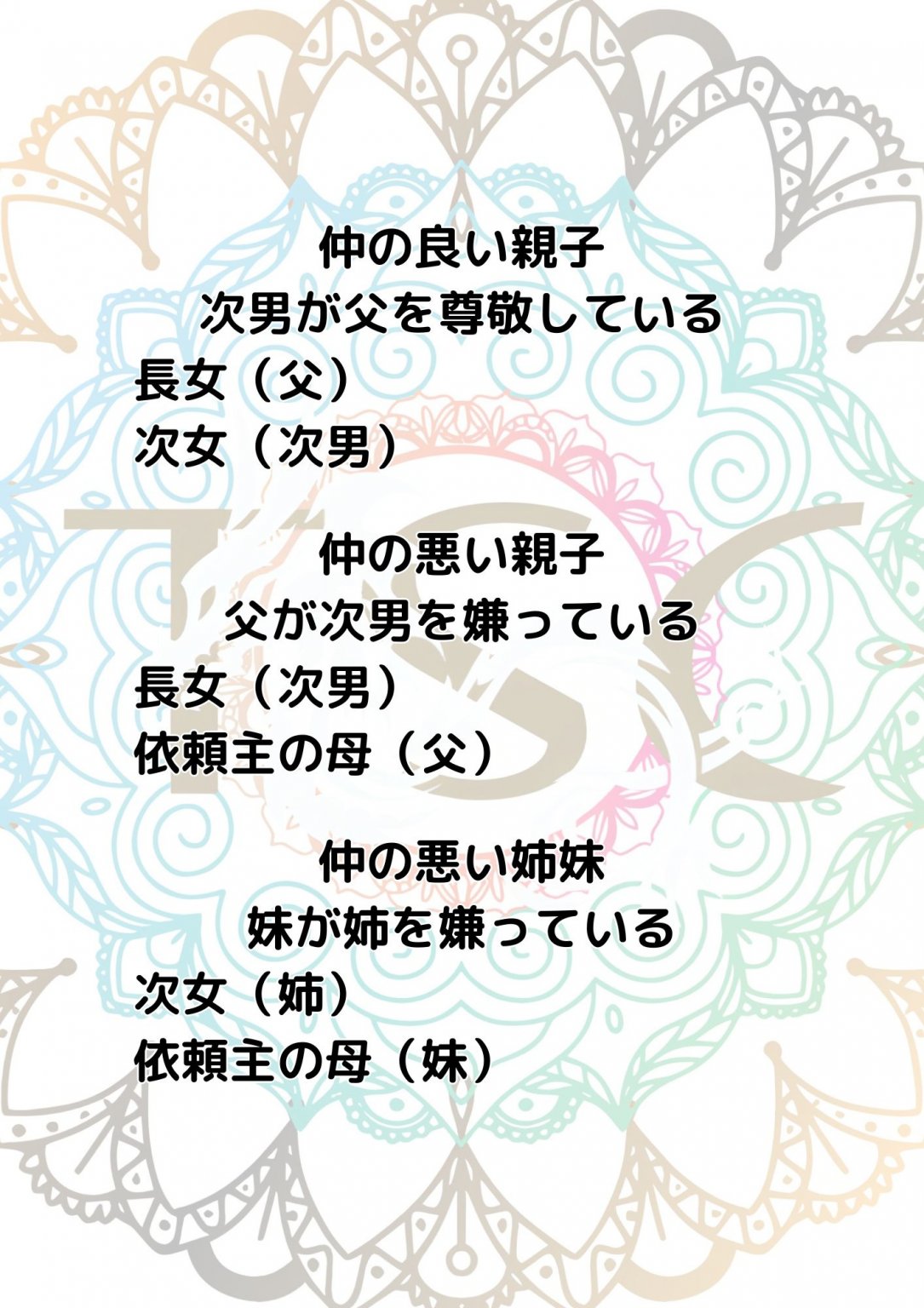 前世の絆リーディング