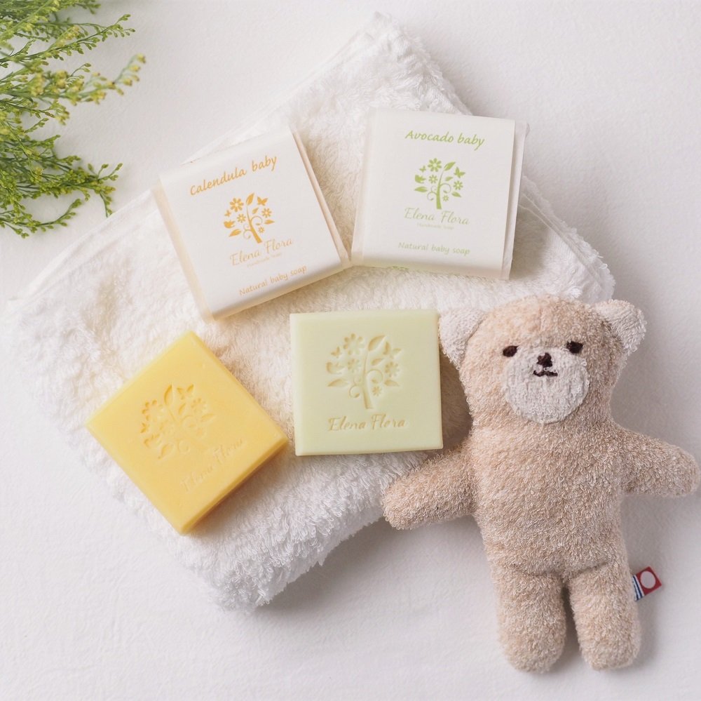 0歳からの石けん】アボカドベビー（無香料）