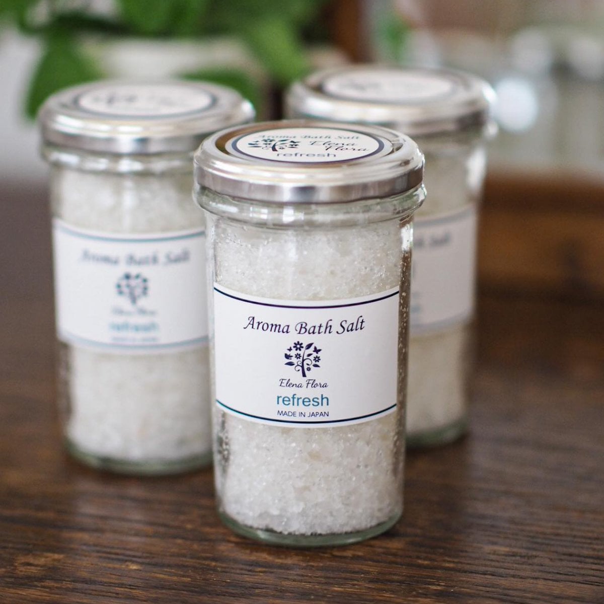 アロマバスソルト【柑橘系＊リフレッシュ】ボトル