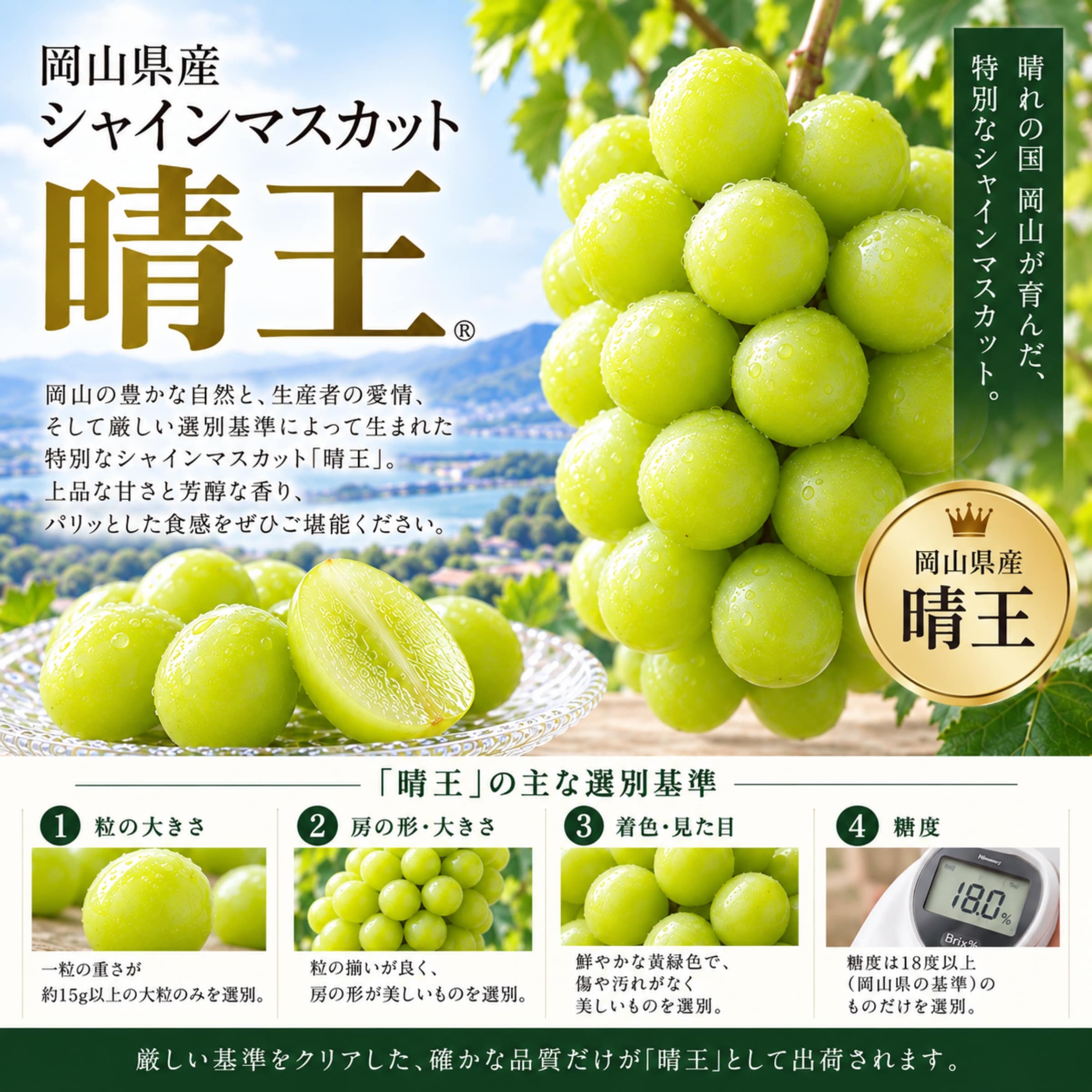 数量限定】極上ぶどう二種食べ比べセット｜シャインマスカット