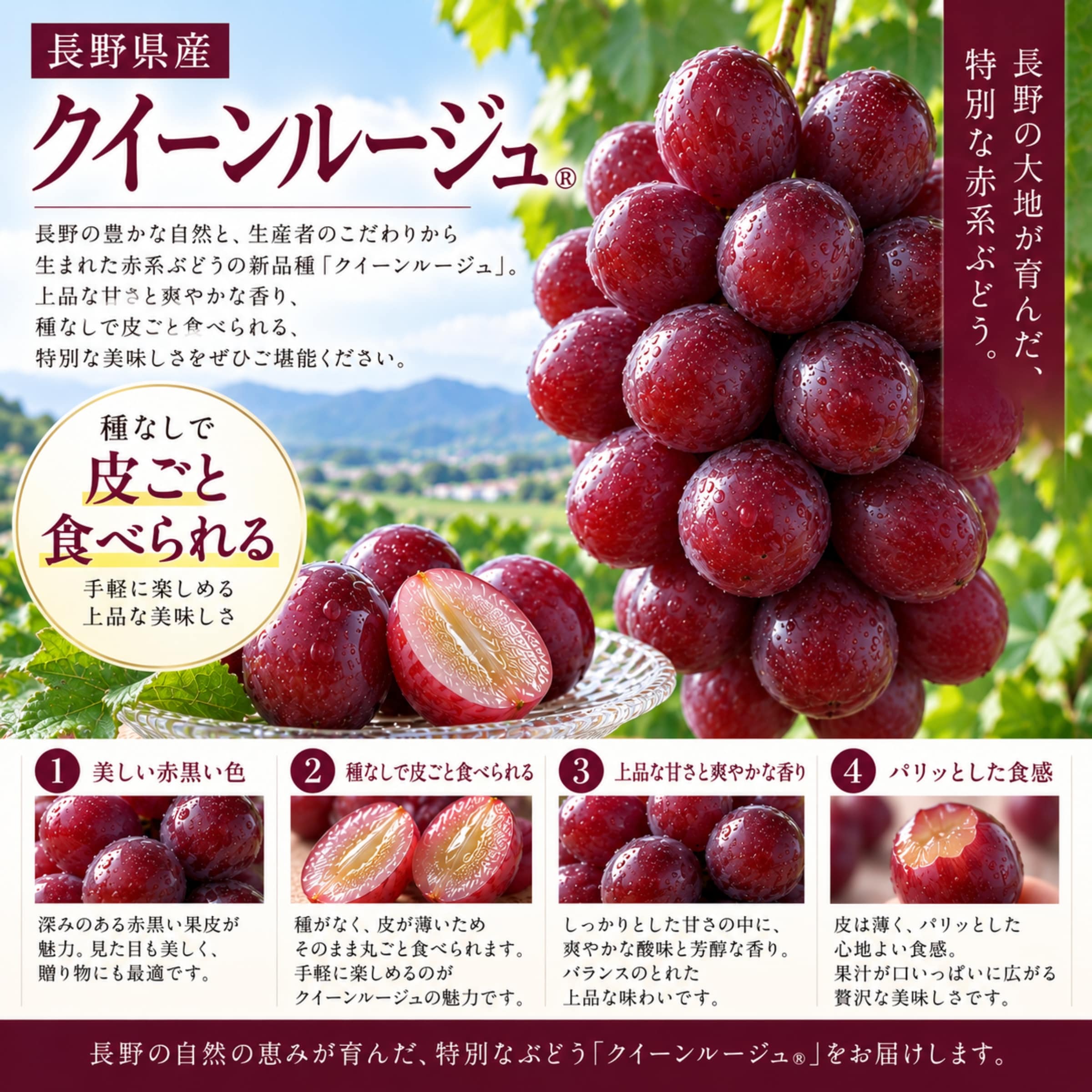 数量限定】極上ぶどう二種食べ比べセット｜シャインマスカット
