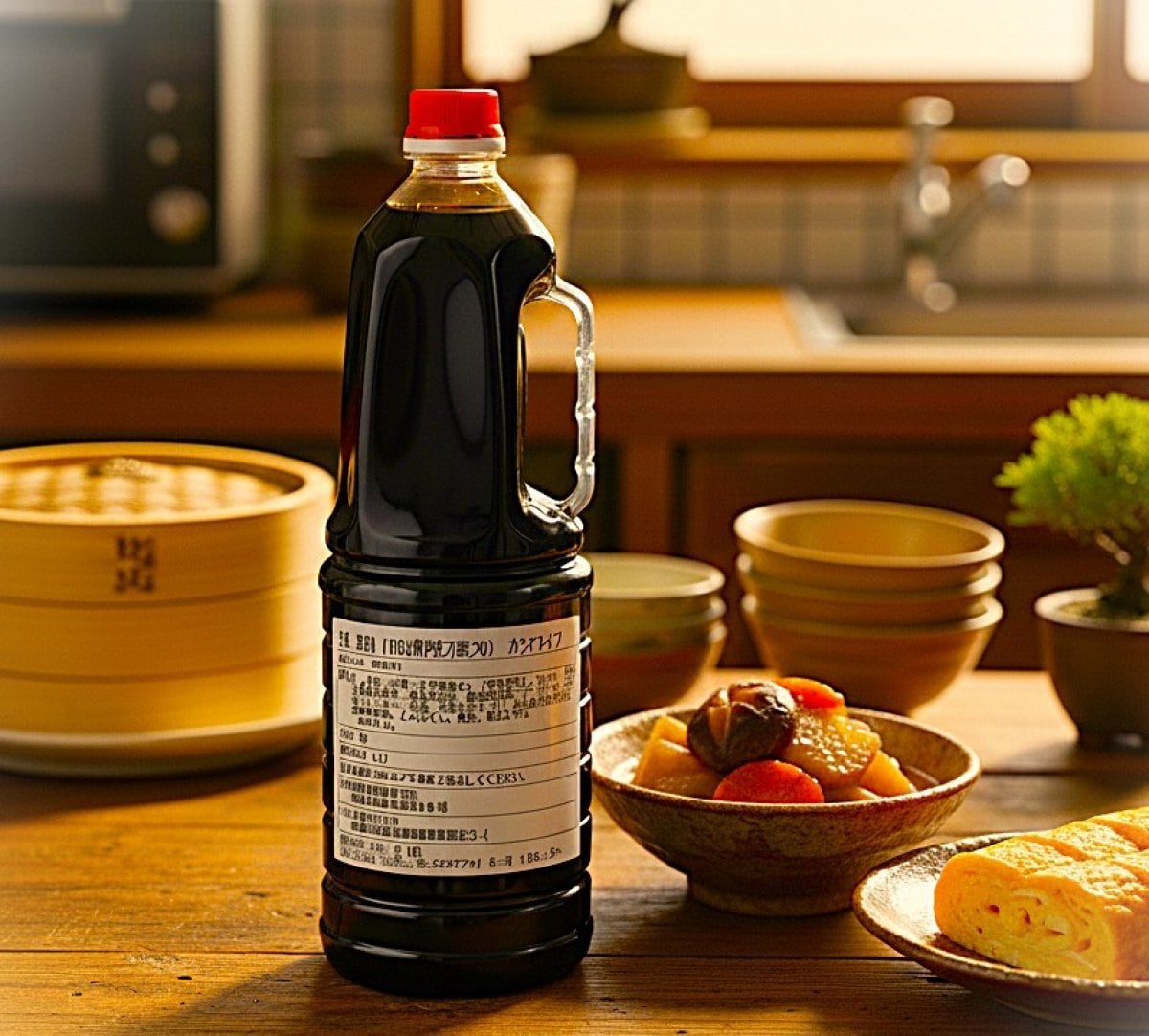 ◎ヴィーガン対応 ◎めんつゆ MAGI DASHI -マジダシ- 100%植物性万能つゆ 1.8リットル  ◎ヴィーガンということを忘れるほどの美味しさ◎釜めし･煮物の味付けにも◎動物性原料、着色料、香料不使用◎