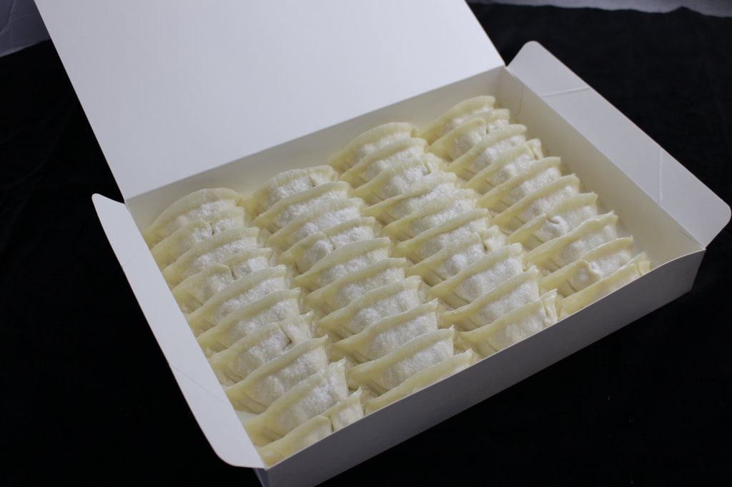 【2026.3.01】大箱40個入　はっしん和風生餃子　みな麺✖はっしんセブンパーク天美店限定