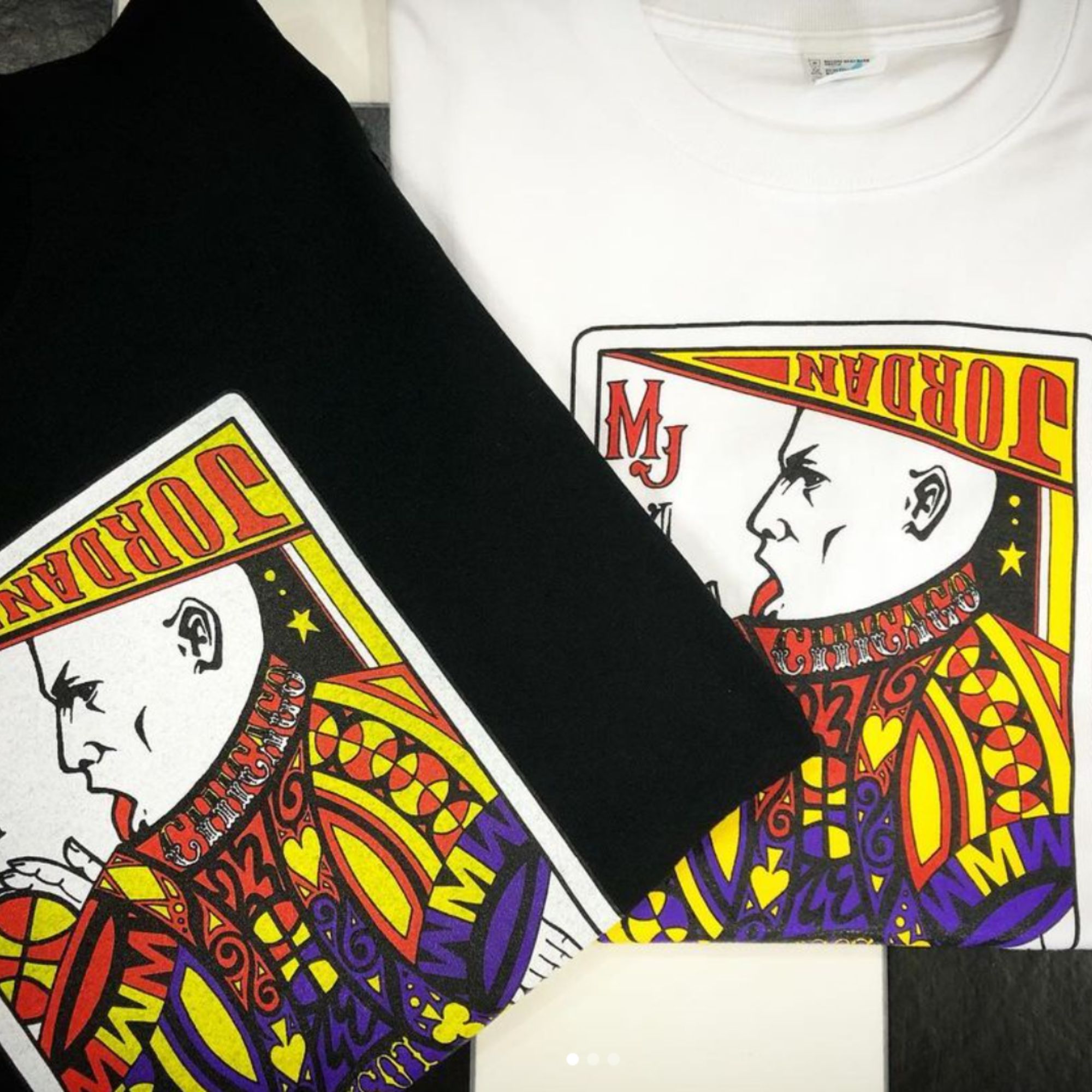 限定Tシャツ｜ブラック】LOCKER TRUMP TEE（マイケルジョーダン