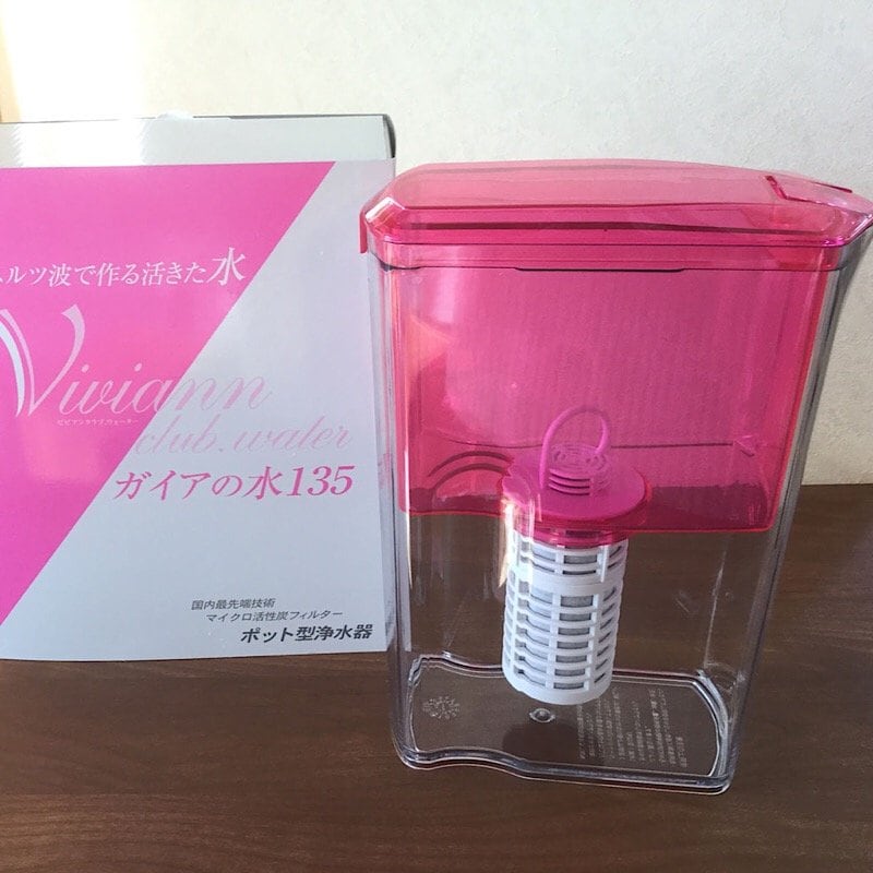 ガイアの水135 【ポット型浄水器（テラヘルツ鉱石入り専用カートリッジ