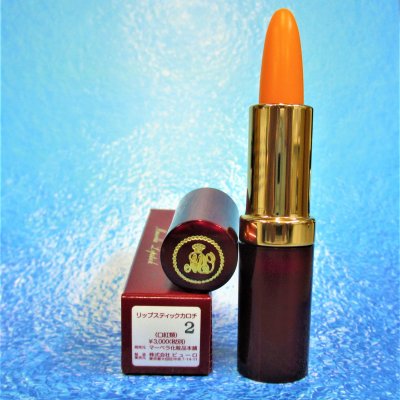 リップスティック カロチ    ２（オレンジ系）　落ちにくい　貴方色の発色続く　天然成分で肌に優しい
