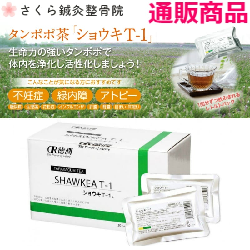タンポポ茶「ショウキT-1」30包入り 一包100ml