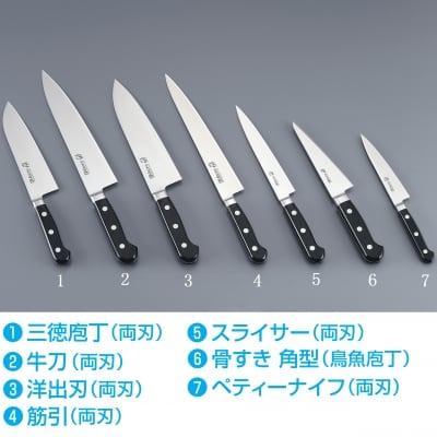 ミソノ440シリーズ 洋出刃 21cm（両刃） 画像③