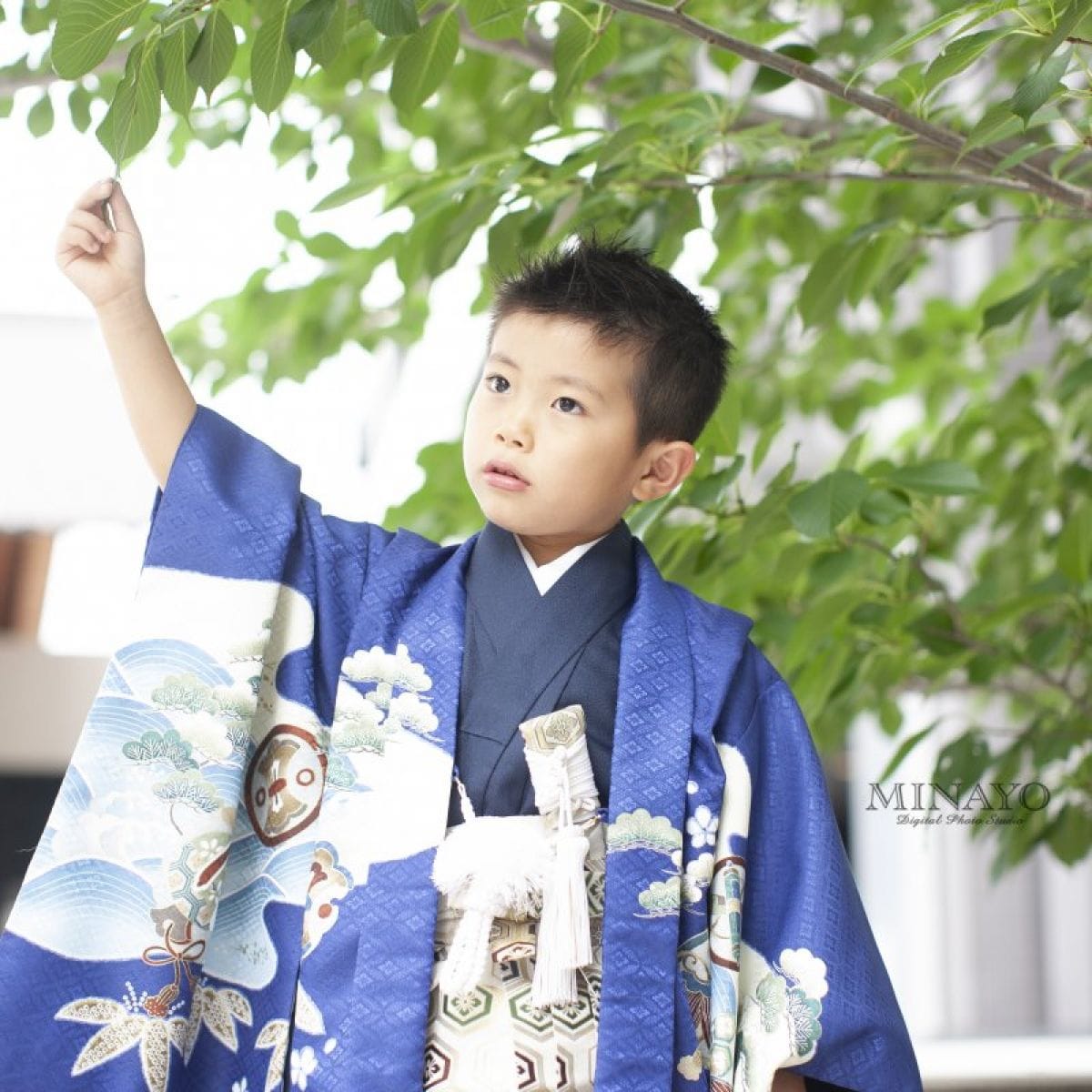 【兜・水干オプション付き！ミナヨの衣装レンタルで撮影も！お出かけも！まるっとプラン】５歳向け・七五三記念撮影