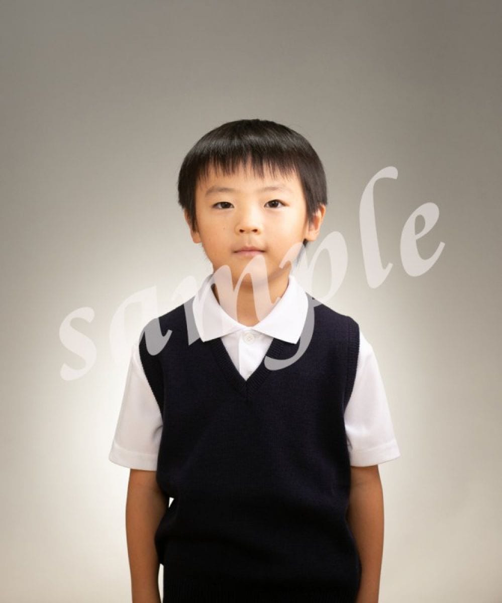 【 大学受験までの、受験用証明写真 ・個人写真　きほん撮影料金 】 