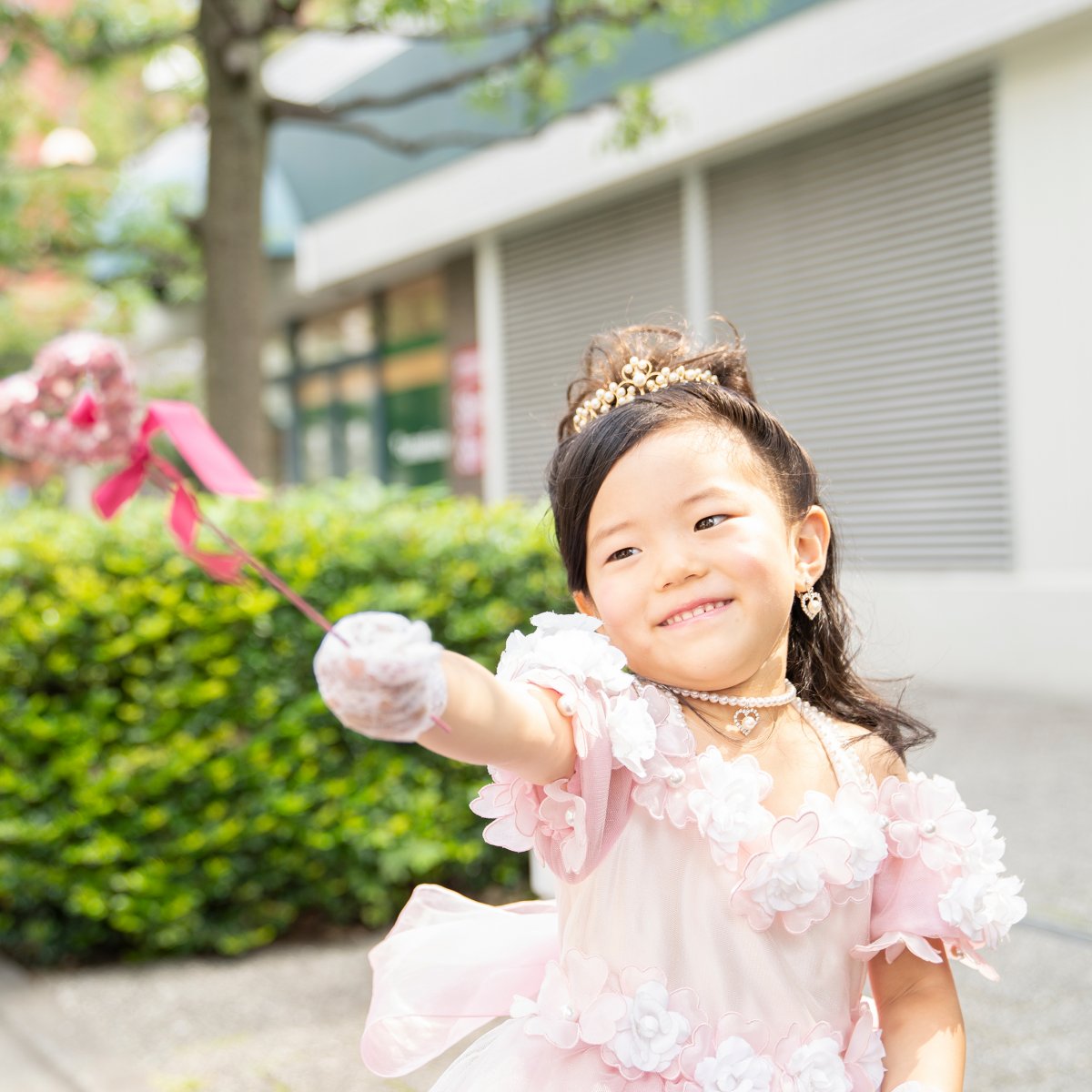 【 ドレスオプション付き！ミナヨの衣装レンタルあり！！スタジオ撮影のみプラン 】3歳向け・七五三記念撮影