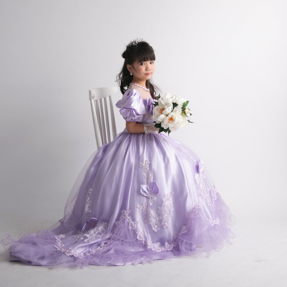 【 ミナヨの衣装レンタルあり！スタジオ撮影のみプラン 】7歳向け・七五三記念撮影