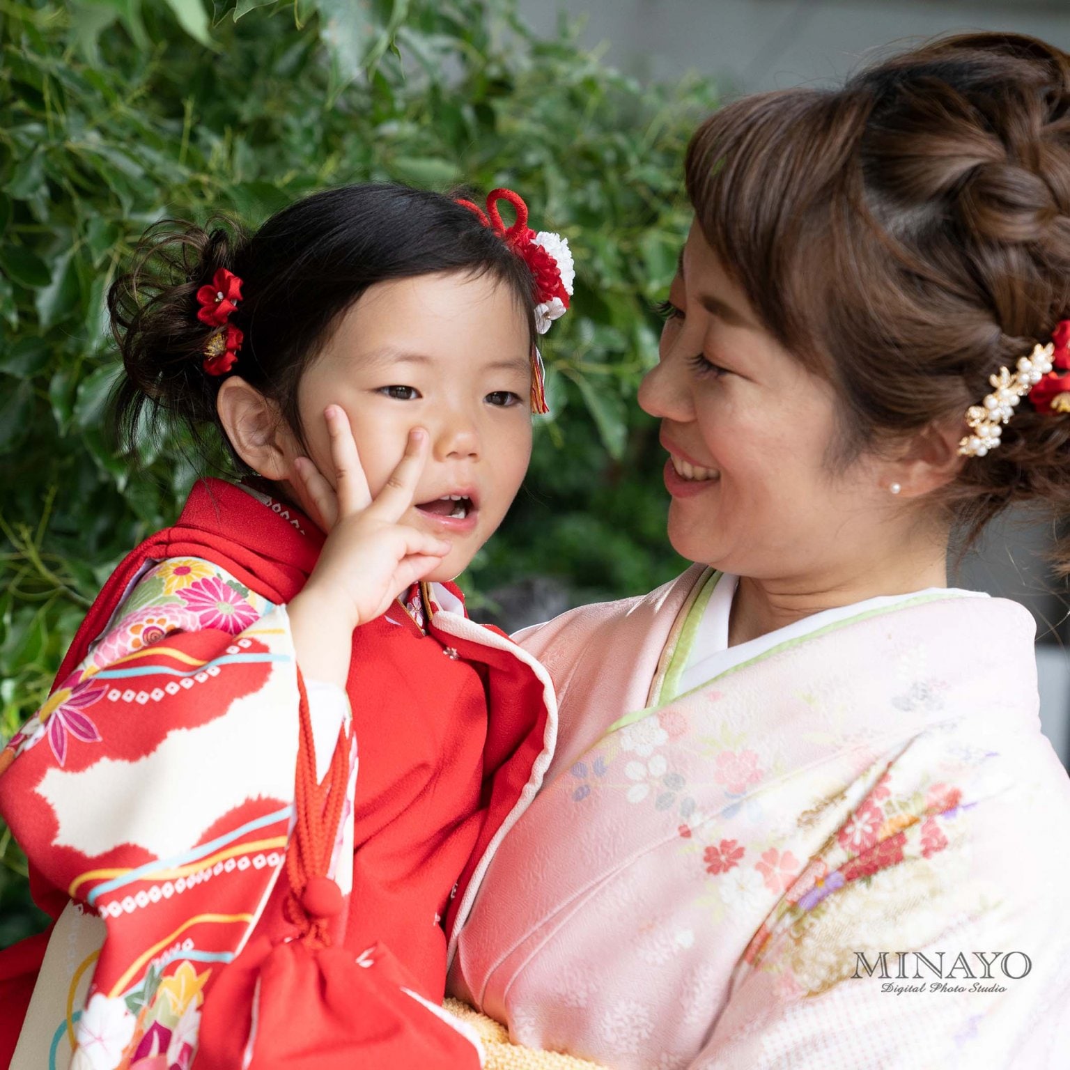 【 ミナヨの衣装レンタルで撮影も！おでかけも！まるっとプラン 】 3歳向け・七五三記念撮影