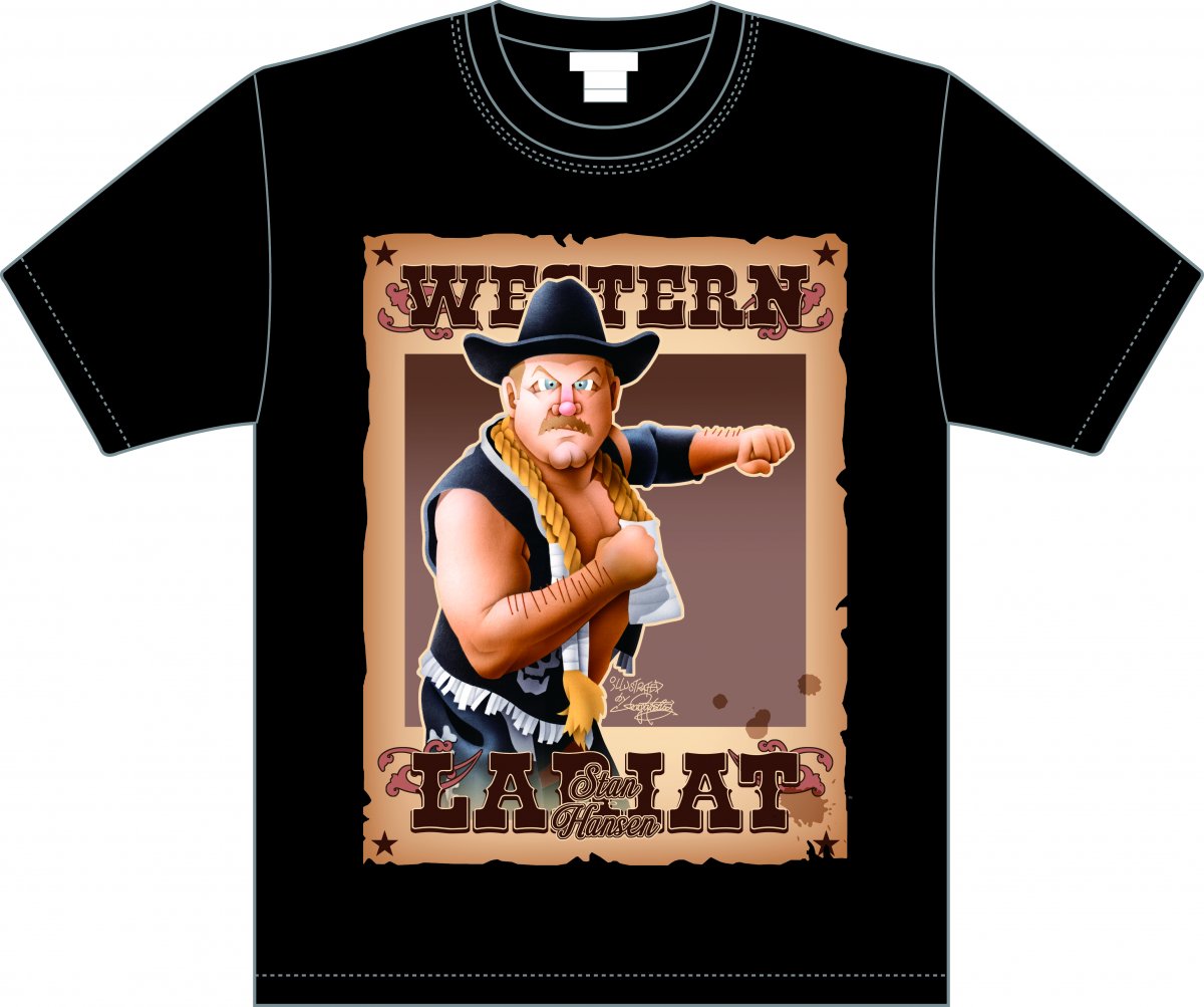 スタン・ハンセンイラストTシャツ