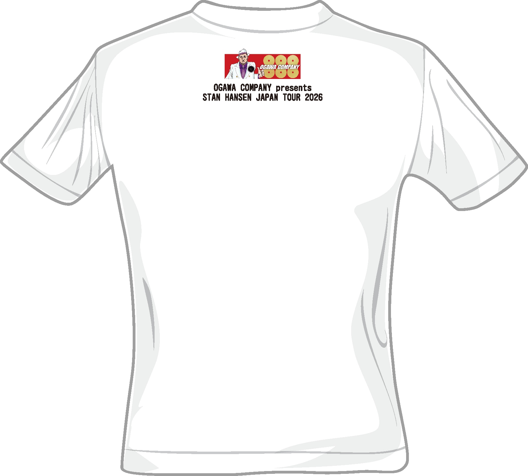 魁!!男塾×スタン・ハンセン Japan Tour 2026 Tシャツ