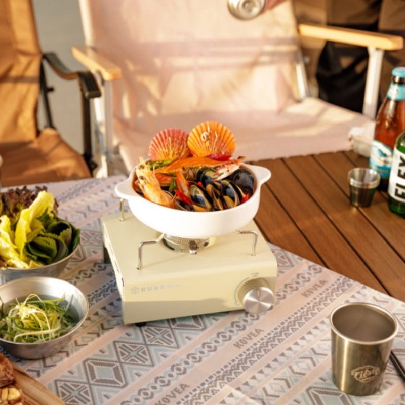 KOVEA CUBE コベアキューブ 本体 ホワイト 白 ガスバーナー カセット