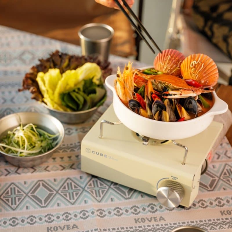 KOVEA CUBE コベアキューブ 本体 ホワイト 白 ガスバーナー カセット