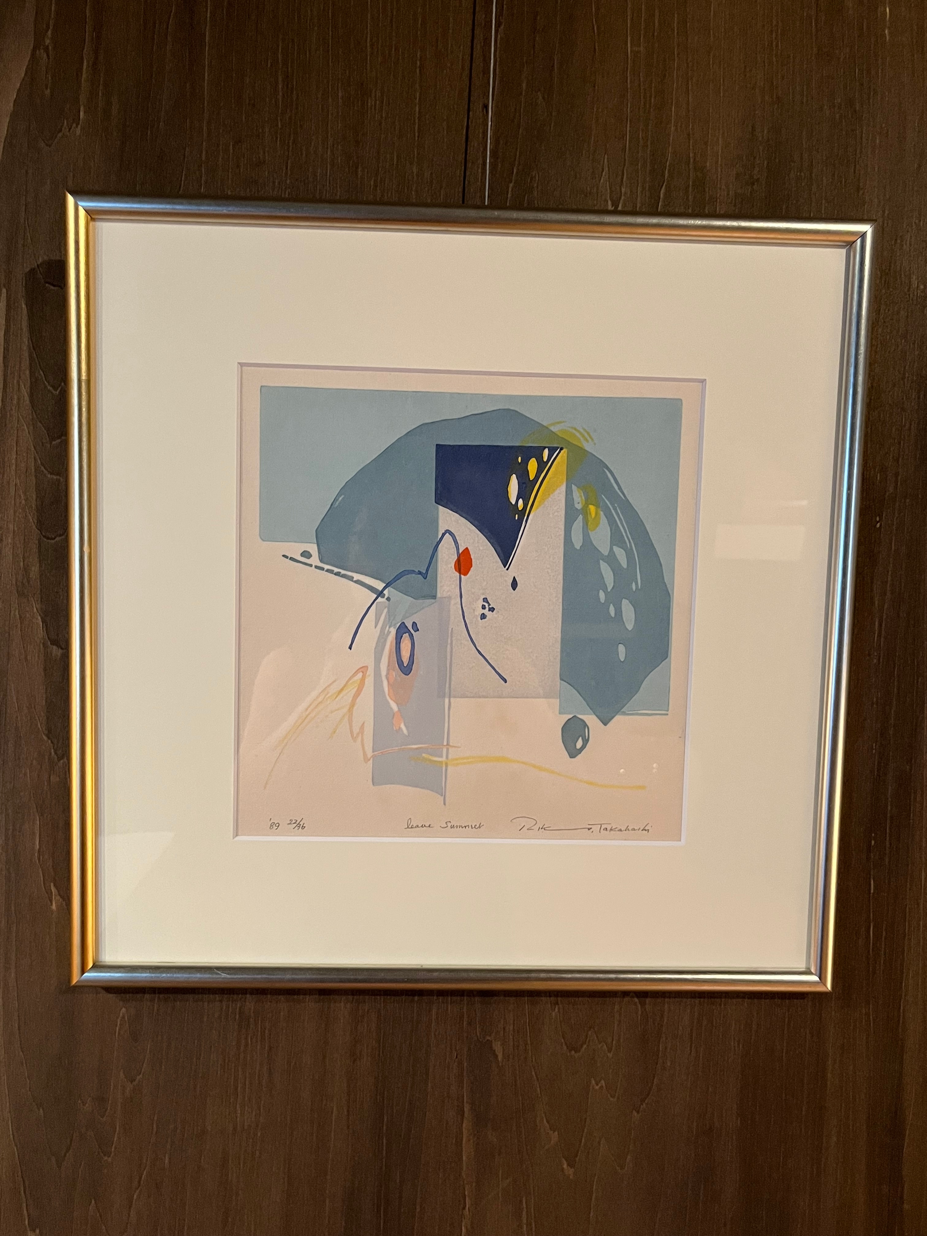 高橋 力雄 Rikio Takahashi 水彩画 NIWA 105/250 Rikio Takahashi Paintings & Artwork for Sale | Rikio Takahashi Art