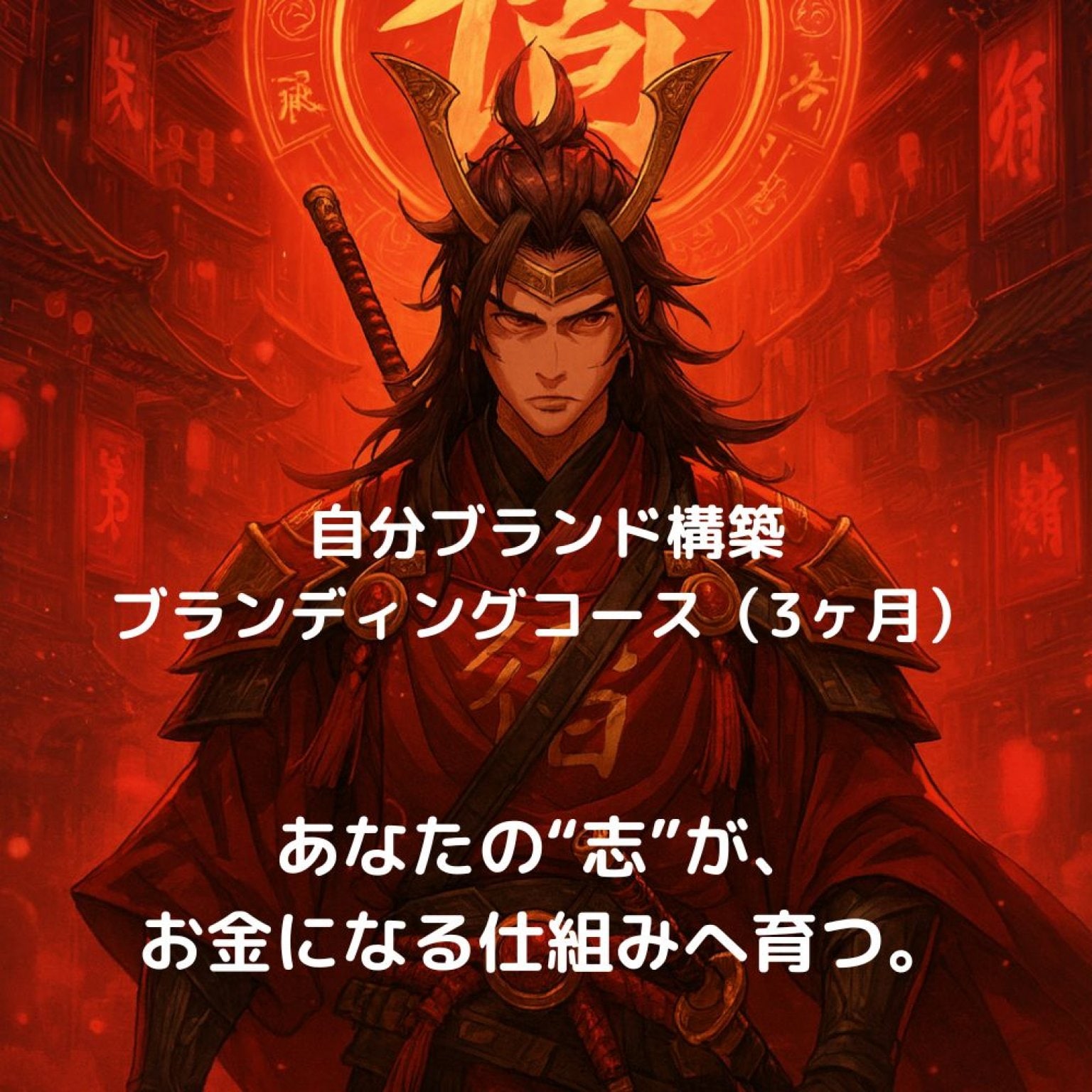 【孫子の兵法×AI】自分ブランド構築ブランディングコース（3ヶ月）