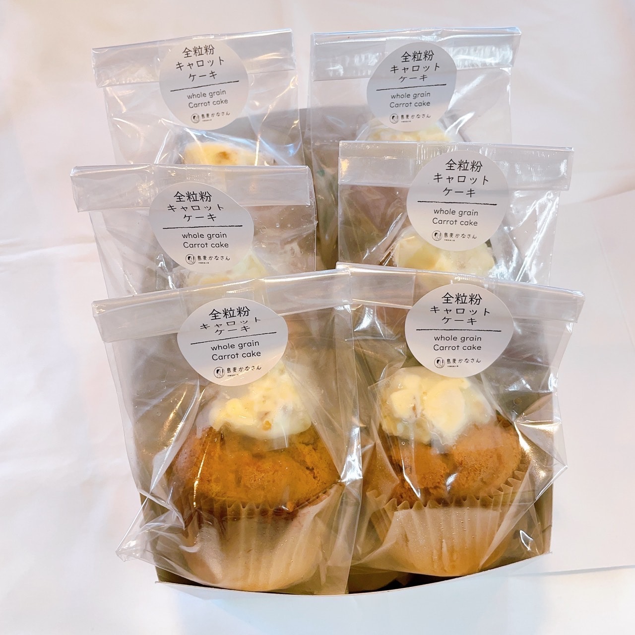 津堅にんじんのキャロットケーキ 【6個入り】