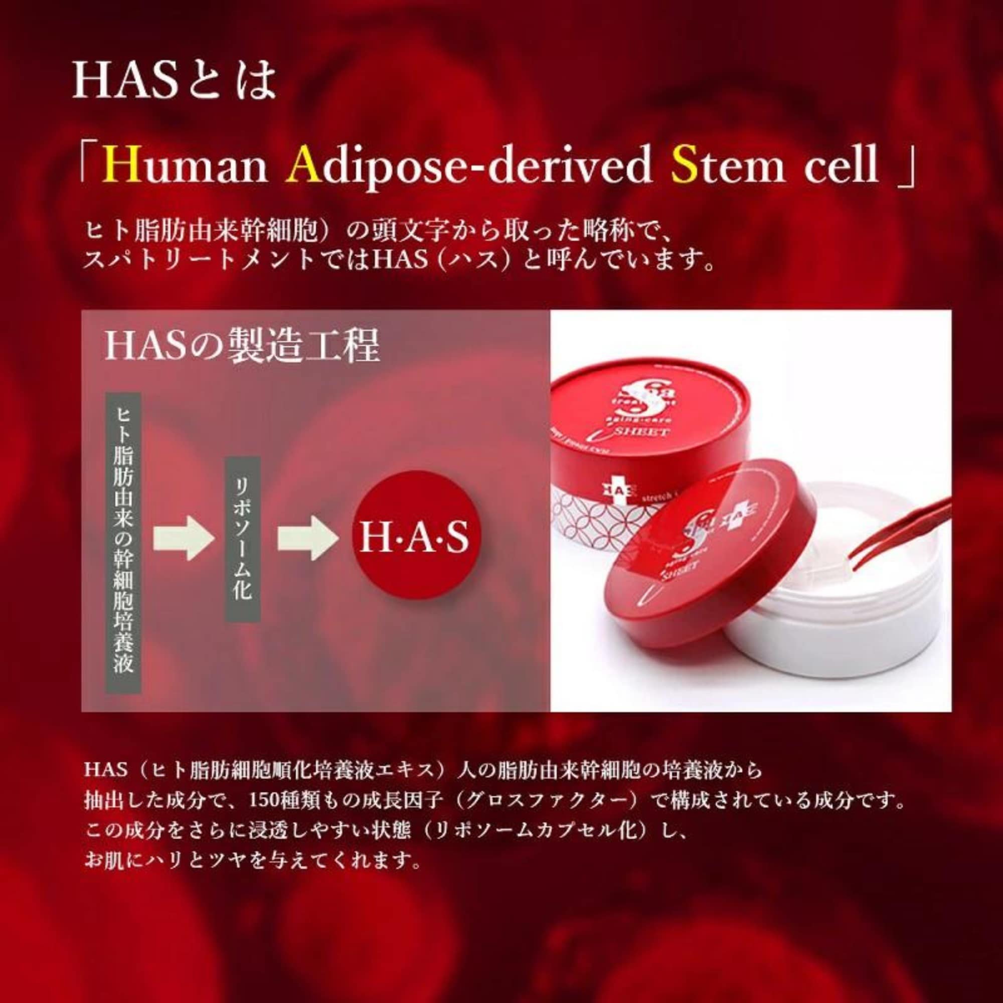 スパトリートメント HAS ストレッチアイシート 目元パック・ほうれい線
