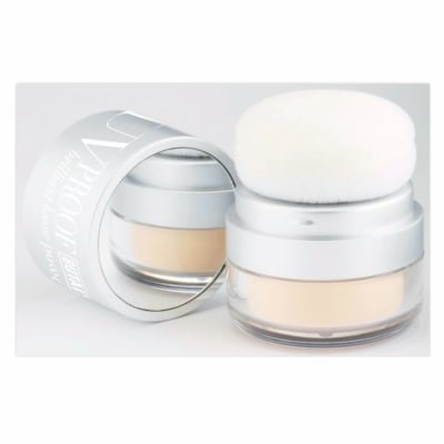 パウダータイプの日焼け止めSPF50 天然ローズの香り。お肌にやさしい|UVプルーフブリリアントルースパウダー