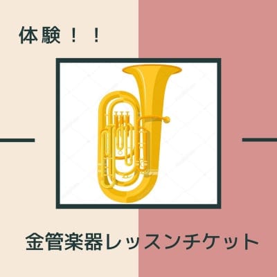 金管楽器個人レッスン（テューバ・ユーフォニアム）