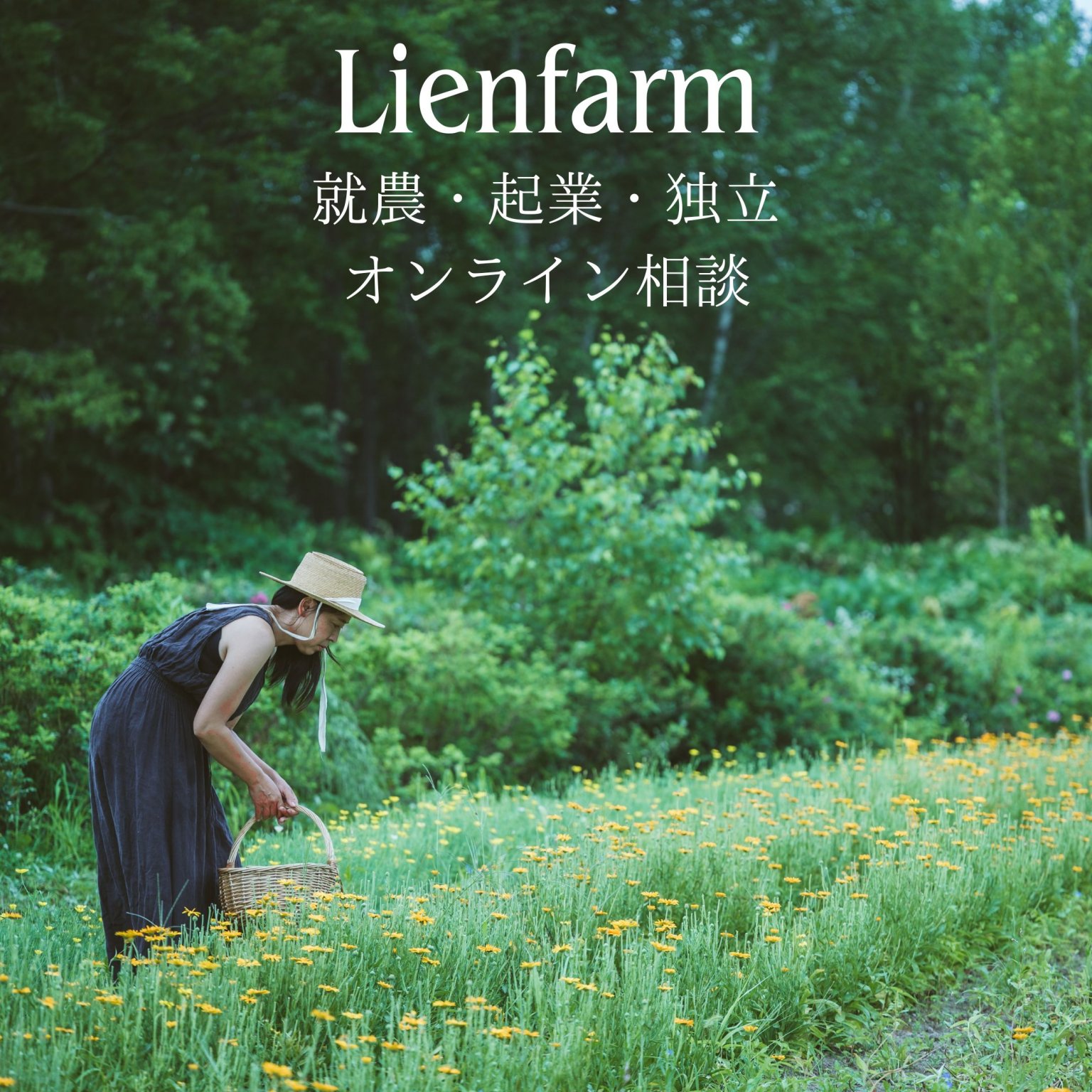 Lienfarm 有機ハーブ農園スタートアップ相談セッション（オンライン60分）