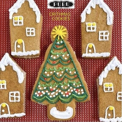 PURUクリスマスクッキー缶　PURUオリジナルアイシングクッキー‼︎